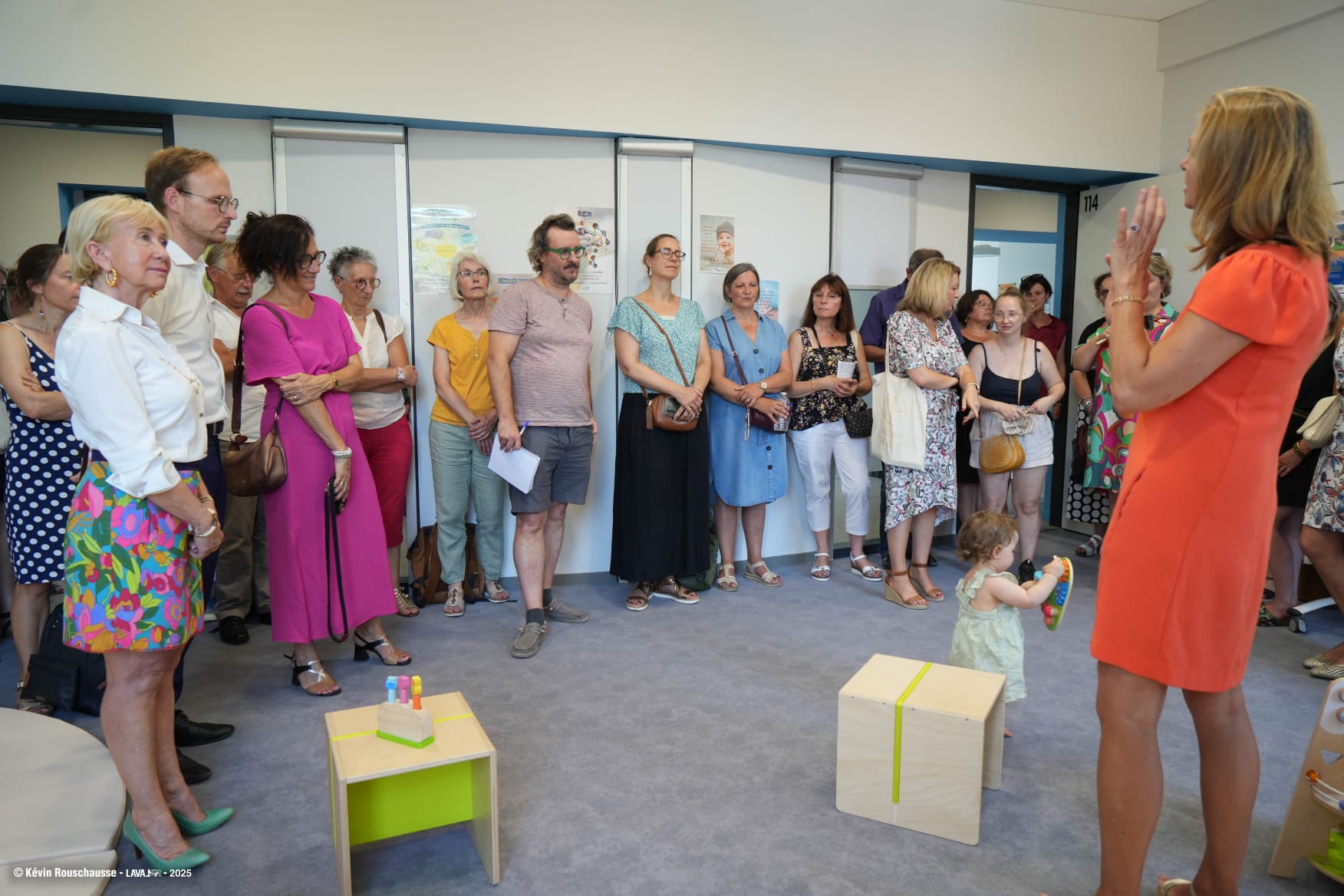 Nathalie à la rencontre des familles lavalloises