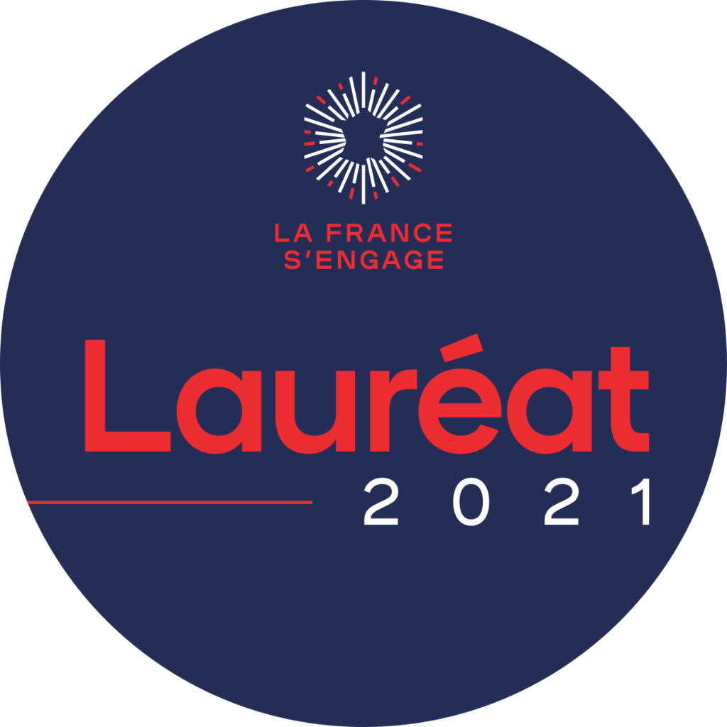 la-france-s'engage-laureat-2021-logo
