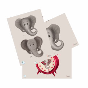 Pochette de matériel visuel et coloriages